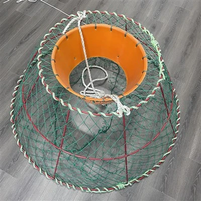 Plastikkattega terasraamiga kaubanduslik krabipott